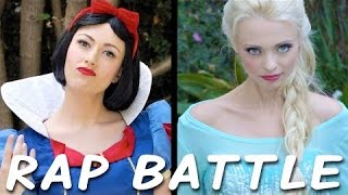 Princess rap battle  Elsa Vs Snow white Read Des [upl. by Eisset]