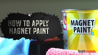 How to apply Magnet Paint [upl. by Portugal243]