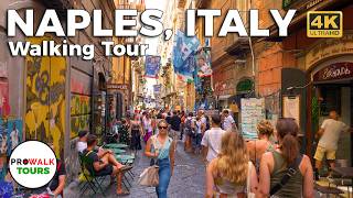 Naples Italy 🇮🇹 ASMR  Binaural City Sound Walking Tour 🚶‍♂️ Prowalk Tours [upl. by Tanya594]