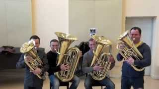 Miraphone Tuba Quartett happy birthday [upl. by Groh]