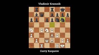 Garry Kasparov Vs Vladimir Kramnik  Moscow Russia 2001 [upl. by Terrye]