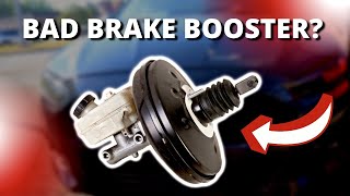 SYMPTOMS OF A BAD BRAKE BOOSTER [upl. by Airliah]