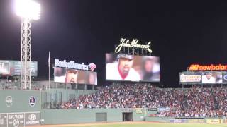 Mariano Riveras last Appearance at Fenway Park [upl. by Nihcas999]