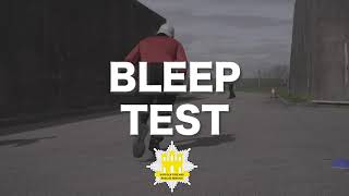 Becoming a firefighter Bleep Test  Suffolk Fire and Rescue Service [upl. by Stier]