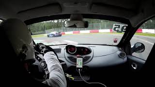 Twingo RS circuit zolder skylimit trackday 19 sessie 1 [upl. by Aldis]