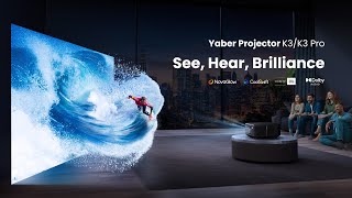 Yaber Projector K3K3 Pro See Hear Brilliance [upl. by Cormick264]