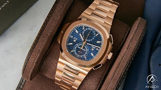 2021  Patek Philippe Nautilus Travel Time Chronograph 59901R  Full Unboxing [upl. by Baese859]