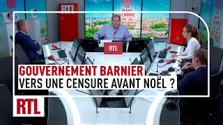 Gouvernement Barnier  Vers une censure avant Noël [upl. by Dick358]