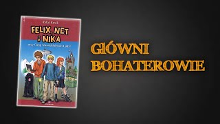 Prezentacja głównych postaci z lektury quotFelix Net i Nika oraz Gang Niewidzialnych Ludziquot [upl. by Pet]