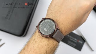 Unboxing the NEW Garmin Fenix 7S Sapphire Solar Dark Bronze Titanium l Jura Watches [upl. by Bathulda]