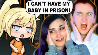 I Am A PREGNANT Lady in Gacha Life PRISON w Scott [upl. by Paluas]