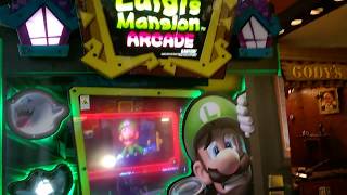 Playing Luigis Mansion Arcade in Felixstowe [upl. by Allsun]