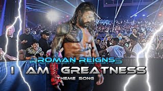 2024 ROMAN REIGNS NEW THEME SONG  I AM GREATNESS THEME SONG  OTC THEME SONG 👆😈 [upl. by Suvart903]