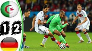 Germany VS Algeria 21 2014 FIFA World Cup Highlights Full English Commentary [upl. by Kaete]