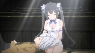 DanMachi OST  Eiyuu Ganbou Arugouiou Boku [upl. by Snevets]