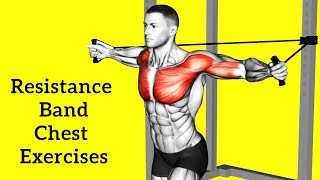 Best Resistance Band Chest Workout That You Should Do [upl. by Uis]