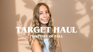 FALL SHOP with me  Target Haul  Try On [upl. by Adnawt]