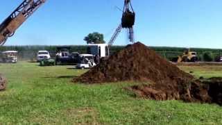 Steam Shovel at Rough and Tumble Kinzers Pa [upl. by Nwahsav]