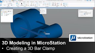 How to model in a 3D MicroStation DGN file [upl. by Strong]