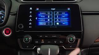 How to use the Climate Controls on Hondas Display Audio System [upl. by Nocaj783]