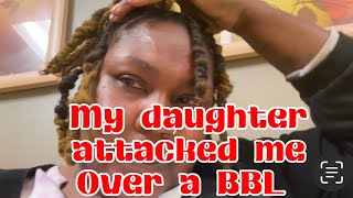 MY DAUGHTER ATTACKED ME OVER A BBL AND NOW SHE IS IN JAIL storytime youtuber [upl. by Roslyn436]