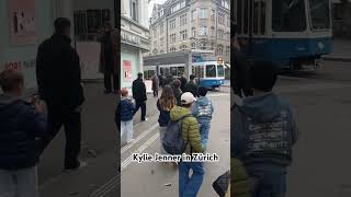 Was sucht Kylie Jenner in Zürich kyliejenner zurich travisscott [upl. by Ylek]