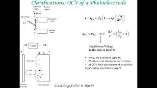 Photoelectrochemical Effects Corrections amp Clarifications [upl. by Fairweather]