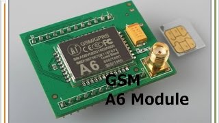 GSM Module A6 from the makers of ESP8266 [upl. by Elboa407]