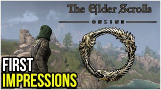 Elder Scrolls Online First Impressions 2022  New Player Experience [upl. by Hacker]