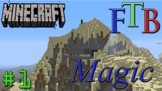 Minecraft  FTB Magic Episode 1 Making A Wand [upl. by Sabrina310]