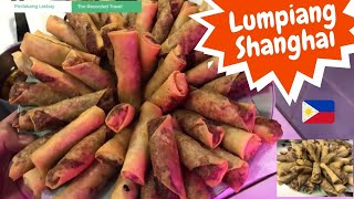 LUMPIANG SHANGHAI RECIPE quotEASYquot Filipino Food [upl. by Yetti]