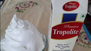 How to make whipped cream at homeHow to make perfect whipped creamTropolite Whipped cream frosting [upl. by Cthrine440]