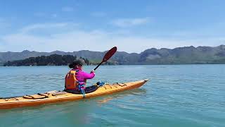 Sea kayaking in Lyttelton harbour [upl. by Ativet]