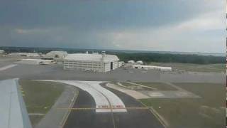 Embraer ERJ 145 Takeoff at Eglin AFB  VPS over the emerald coast Continantal Airlines [upl. by Asus]