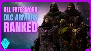 Kingdoms Of Amalur Fatesworn All DLC Armors Ranked amp Showcase [upl. by Nydia]