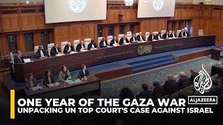 One year of the war on Gaza Unpacking UN top courts case against Israel [upl. by Bondy519]