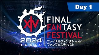 Day 1 FINAL FANTASY XIV FAN FESTIVAL 2024 in TOKYO [upl. by Rolando]