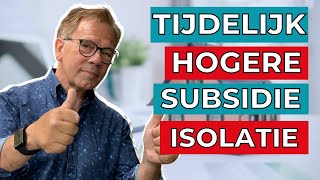 Subsidie isolatie 2020 aanvragen  voor het te laat is [upl. by Russo]