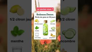 Découvrez la Boisson Détox Énergisante pour un Corps Sain [upl. by Sualokcin]