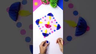 Diwali Special♥️Decoration using only paper shorts diwalispecial handmade decoration diy craft [upl. by Adnawad]