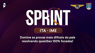 Sprint ITAIME 2024  Domine as provas mais difíceis do país resolvendo questões 100 focadas [upl. by Cassil913]