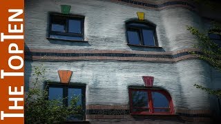 The Top Ten Beautiful Hundertwasser Buildings [upl. by Kynan570]