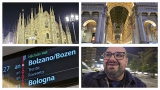 Vlog Viaggio a Milano Parte1 Torno in Italia dopo 5 anni guasto al Treno di andata che disastro [upl. by Clementine]