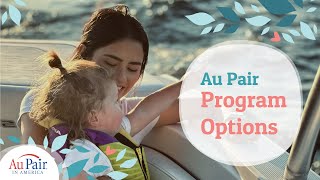 Au Pair Program Options with Au Pair in America [upl. by Dona]