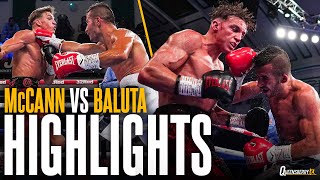 Dennis McCann vs Ionut Baluta fight highlights  Blood and bravery in a York Hall classic 🩸💥 [upl. by Aeniah]