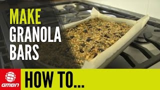 How To Make Cranberry Granola Bars  Make Your Own Energy Bars [upl. by Raman381]