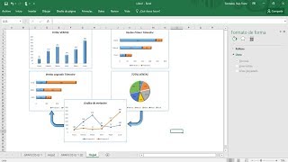 Crear Gráficas Ejercicio 1 Curso SENA Excel Intermedio [upl. by Attenev752]