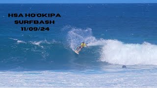 2024 HSA VISSLA HITECH LOPEZ HOOKIPA SURFBASH XXXV [upl. by Nalor]