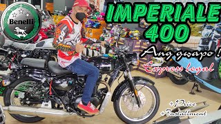 New Benelli Imperial 400 Price and Installment SPECS amp FEATURES  Express Legal Cruiser [upl. by Sidnal]