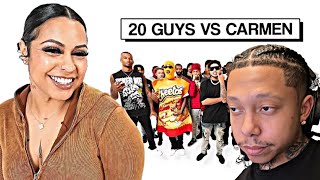 Primetime Hitla Reacts to 20 Guys Competing For Carmen … [upl. by Norrie]